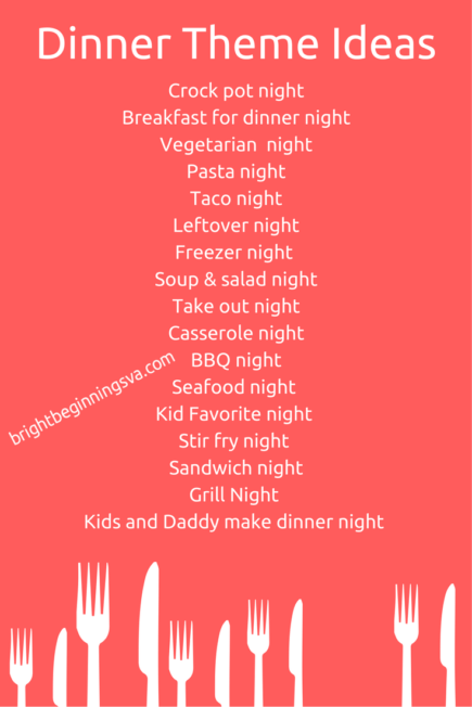 Benefits of Family Dinners | Bright Beginnings Preschool