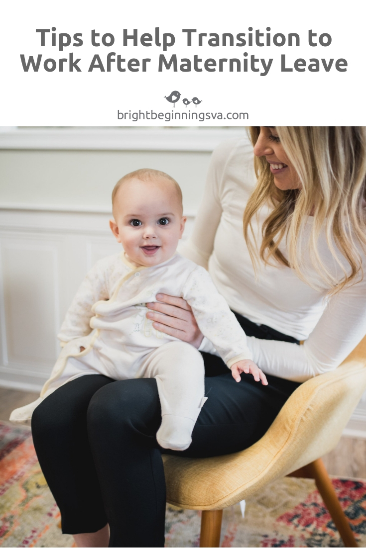 Tips To Help Transition To Work After Maternity Leave | Bright ...